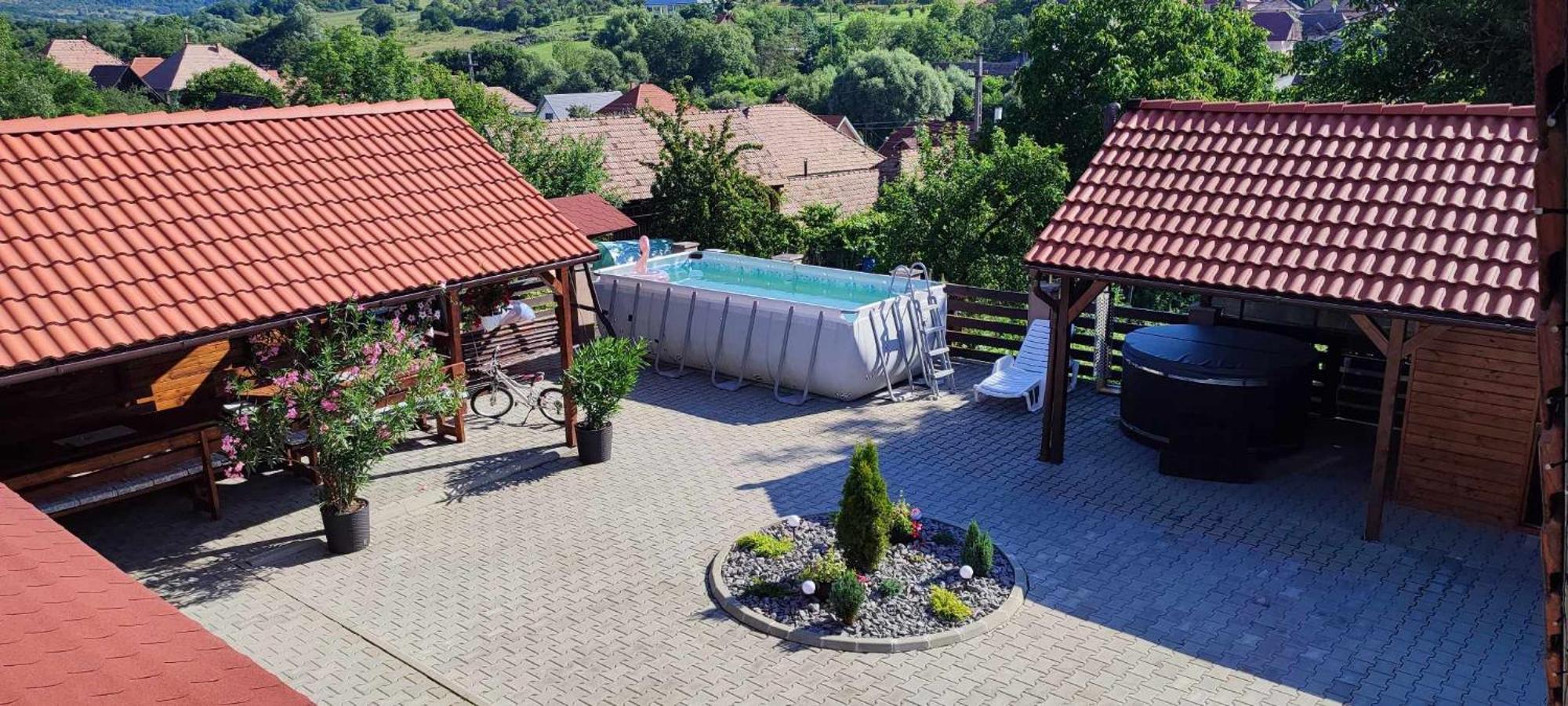 Farkaslaki Panorama Vendeghaz Hotel Lupeni  Buitenkant foto